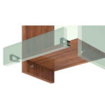 Клипса для цоколя (37 мм), черная — изображение 3