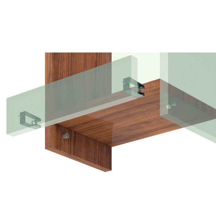 Клипса для цоколя (37 мм), черная — изображение 3