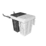 Выдвижная корзина для белья арт. 594/450 мм (2*30 л), напр. Grass