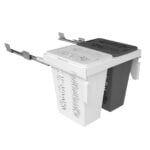 Выдвижная корзина для белья арт. 596/600 мм (2*30 л), напр. Grass