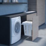 Выдвижная корзина для белья арт. 596/600 мм (2*30 л), напр. Grass — изображение 2