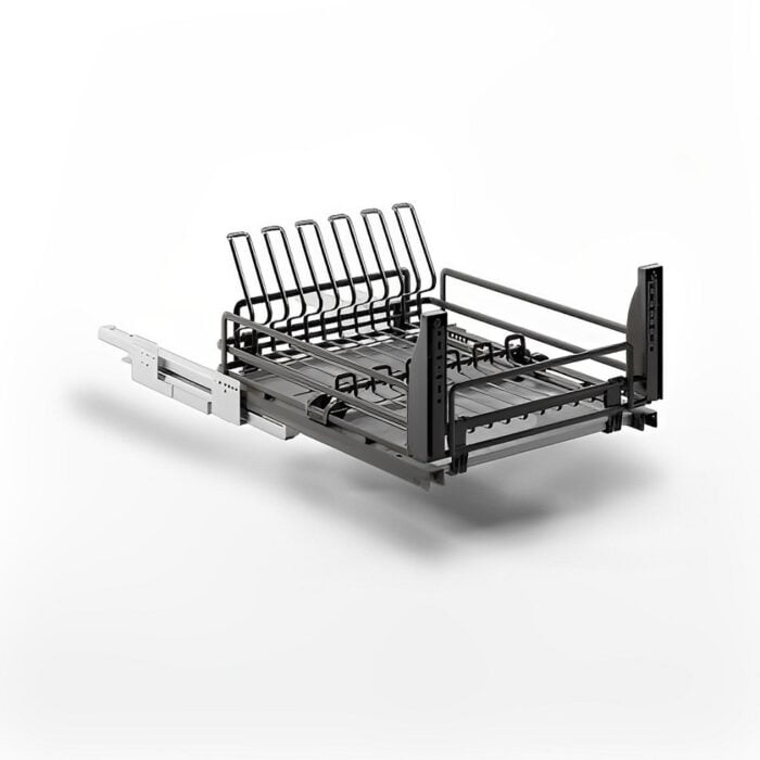 Выдвижная сушка Ellite 600*450 мм, "titanium" — изображение 2