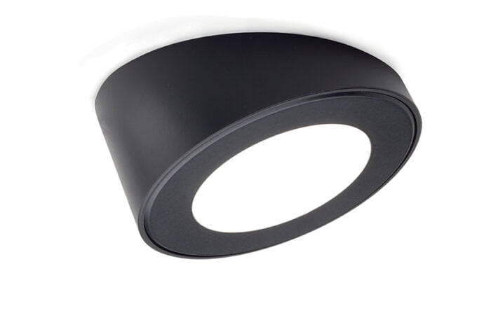 Спот АТОМ черный, 3W 24Vdc, NW (натуральный белый) — изображение 3