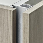 Профиль вертикальный Laguna - алюминий — изображение 2